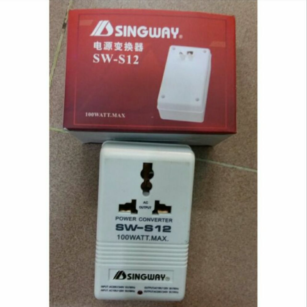 Đổi điện singway 220v ra 110v công xuất 100w