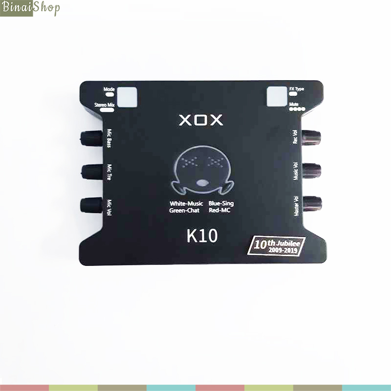Card sound hát online cho máy tính XOX KS108
