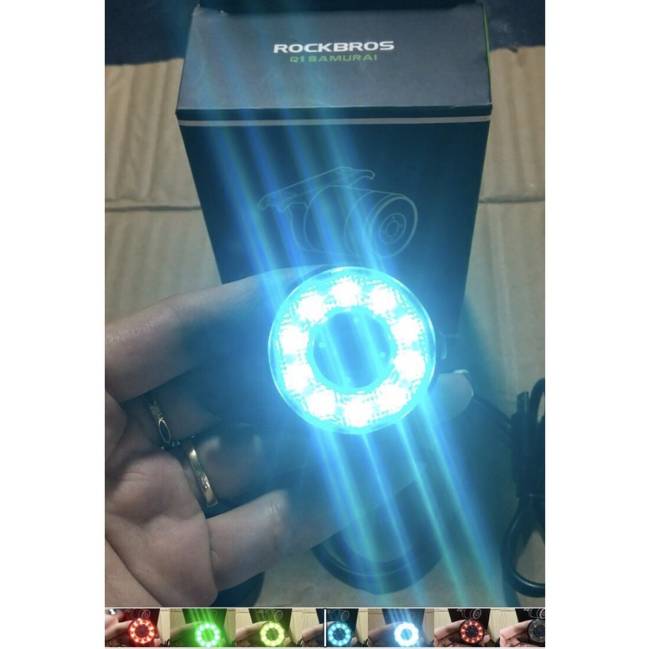 Đèn hậu xe đạp ROCKBROS SAMURAI Q1