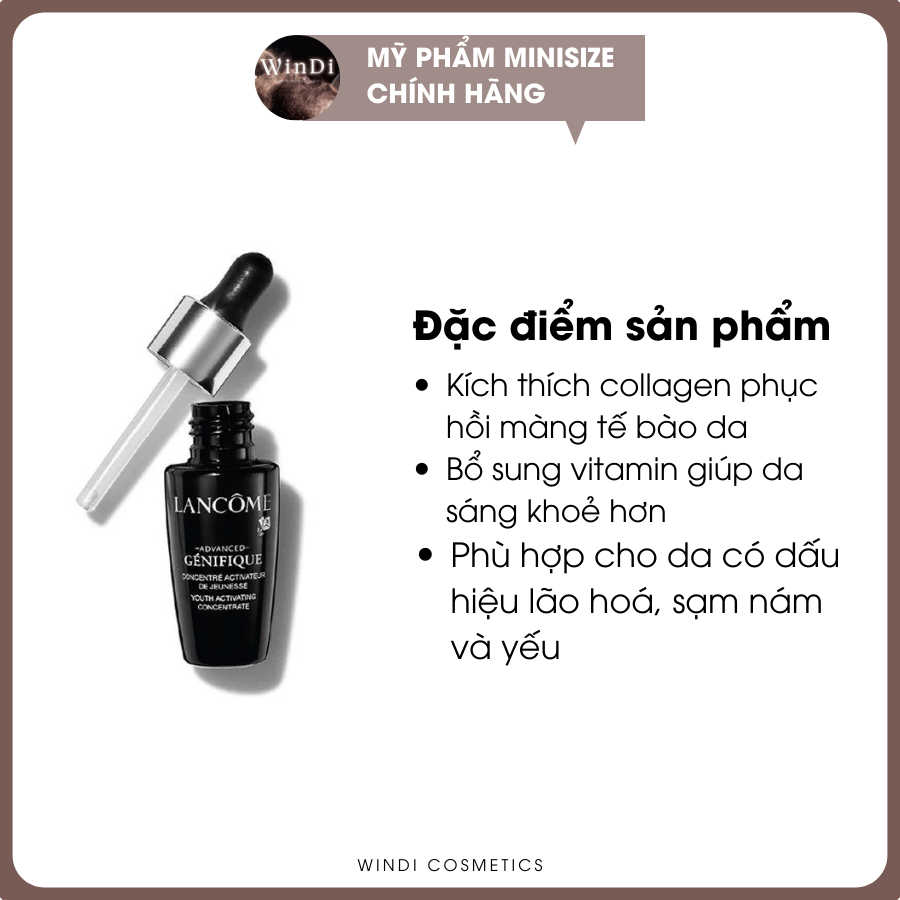 𝙎𝙚𝙧𝙪𝙢 𝙇𝙖𝙣𝙘𝙤𝙢𝙚 𝙂𝙚𝙣𝙞𝙛𝙞𝙦𝙪𝙚 mini 7ml