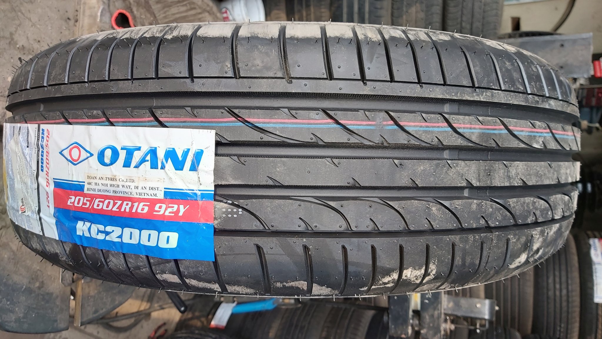 205/60zr16 vỏ lốp otani madein thái lan