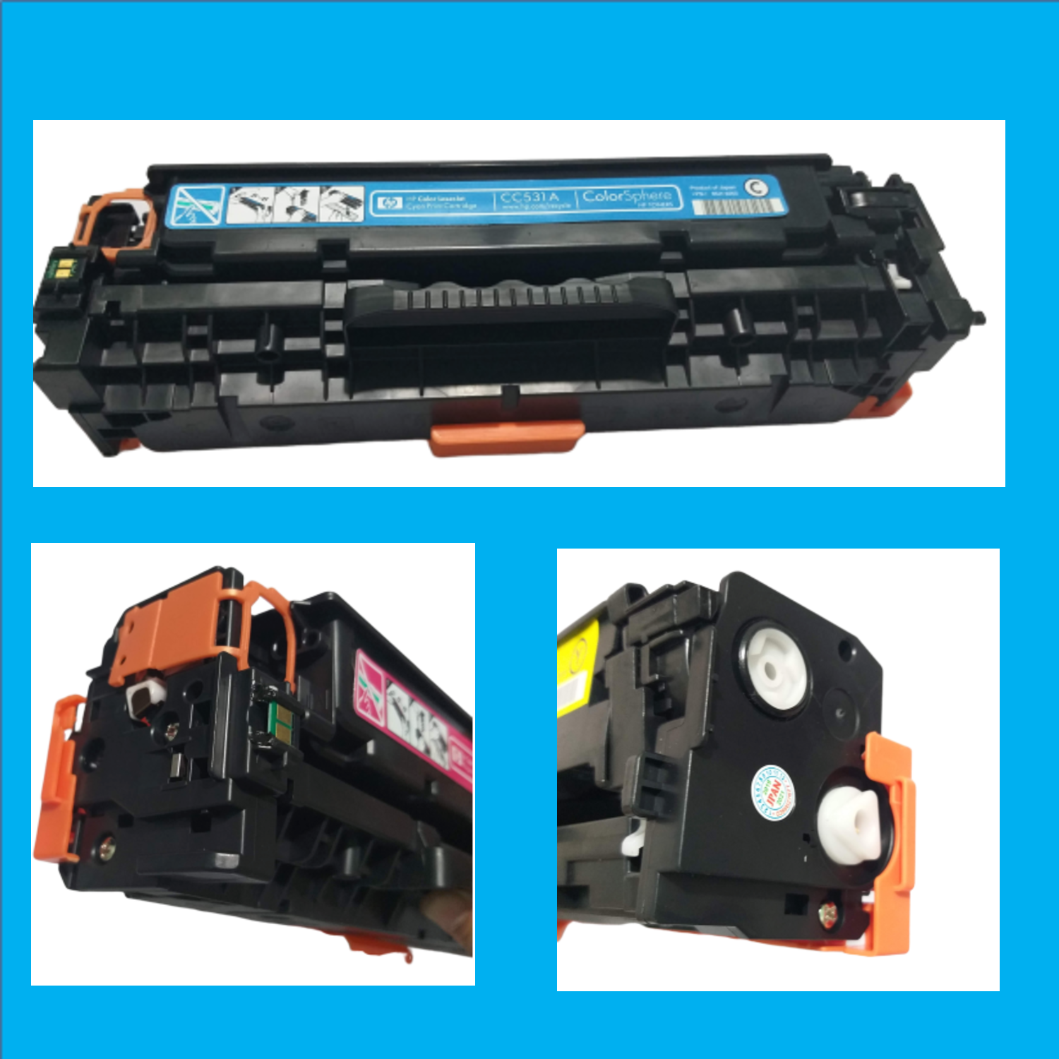 Hộp mực máy in 304a-hộp mực máy in hp color laserjet cm2320 cp2025- có thể tái nạp-xuất hóa đơn đỏ