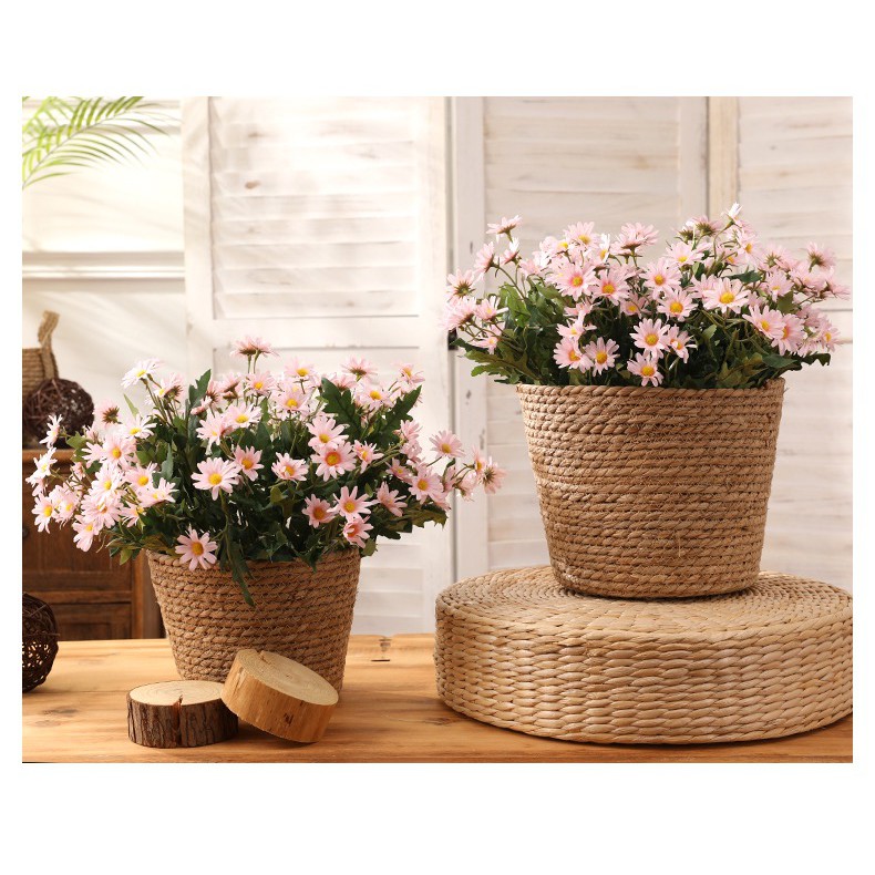 Hoa Giả Hoa Lụa 🌺FREESHIP🌺 Hoa Cúc Hoạ Mi