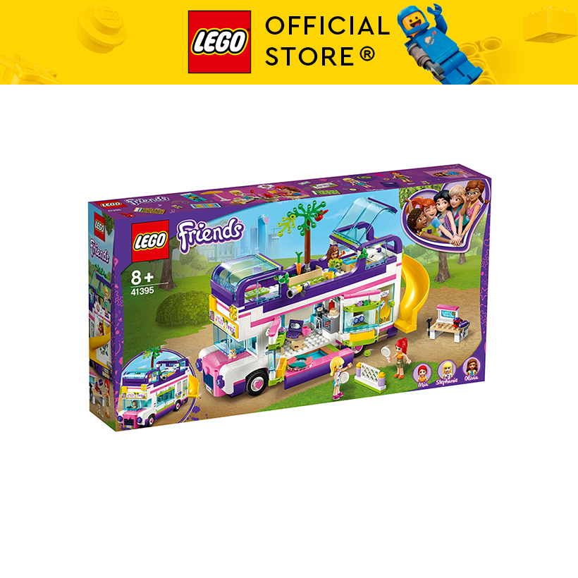 LEGO FRIENDS 41395 Xe Bus Tình Bạn ( 778 Chi tiết) Đồ chơi giáo dục lắp ráp cho bé gái