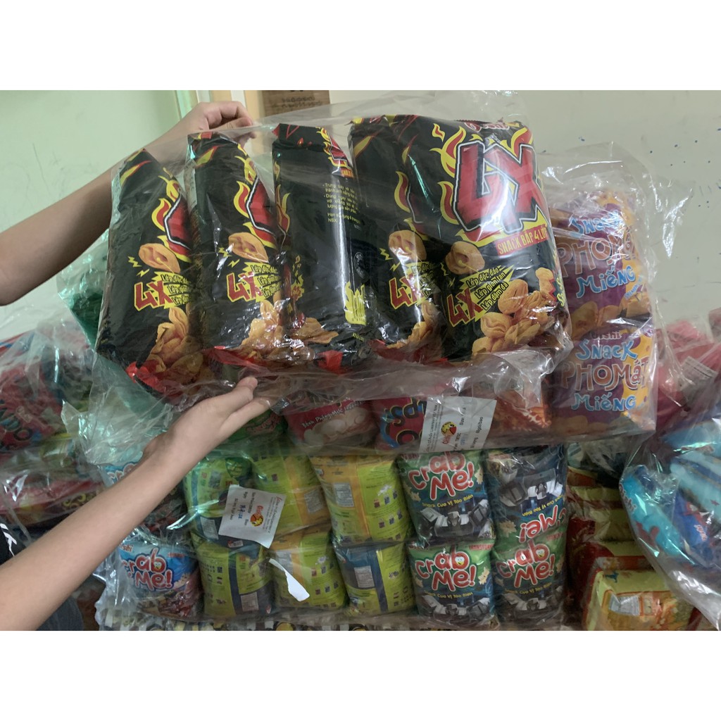 Bim Bim Bắp 4x Vị Cay Oishi 75g
