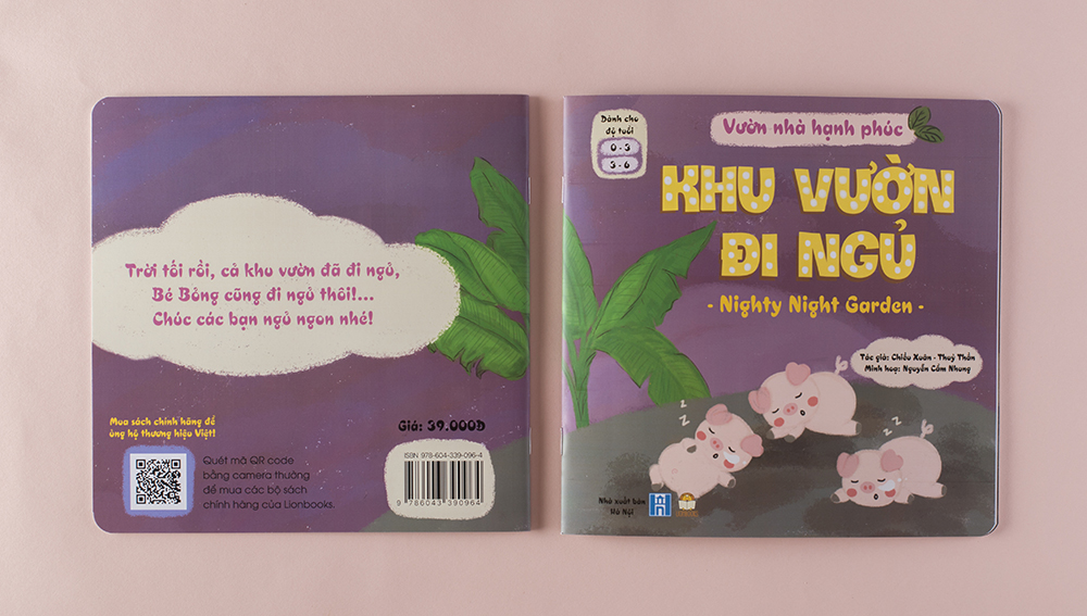 Sách Thiếu Nhi Cho Bé - Vườn Nhà Hạnh Phúc
