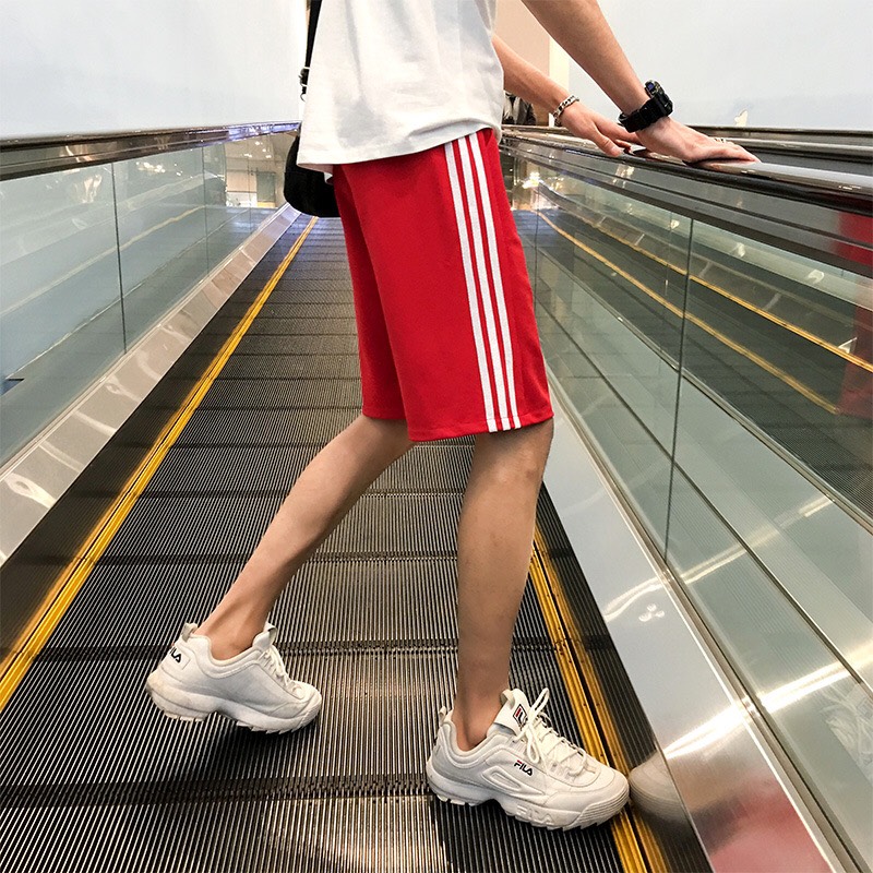 [Hình Thật + Video ] Quần Short 3 Sọc Trend - Quần thun 3 Sọc M66