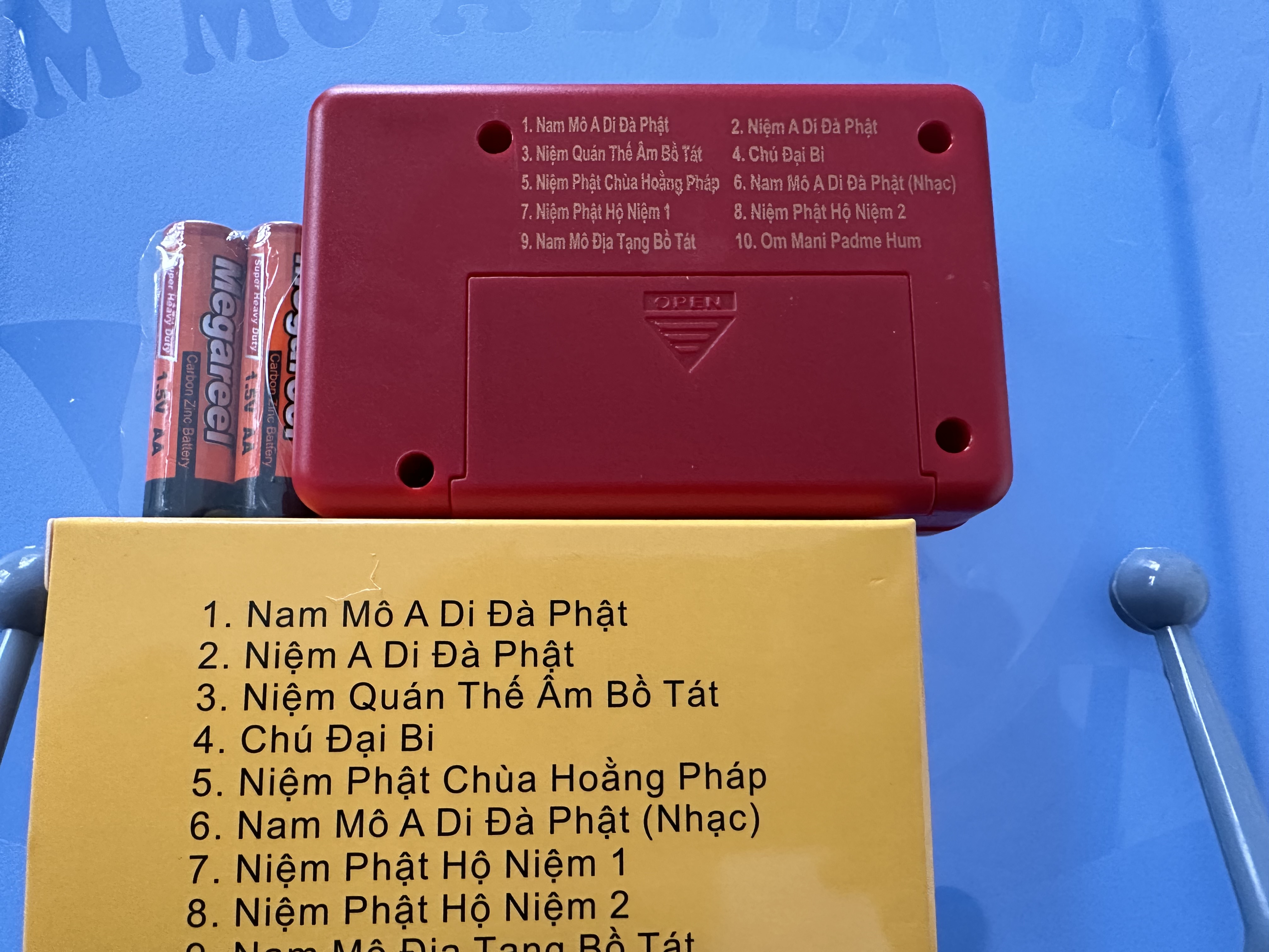 Máy Nghe Pháp - Nghe Kinh Có 10 Bài Các Loại