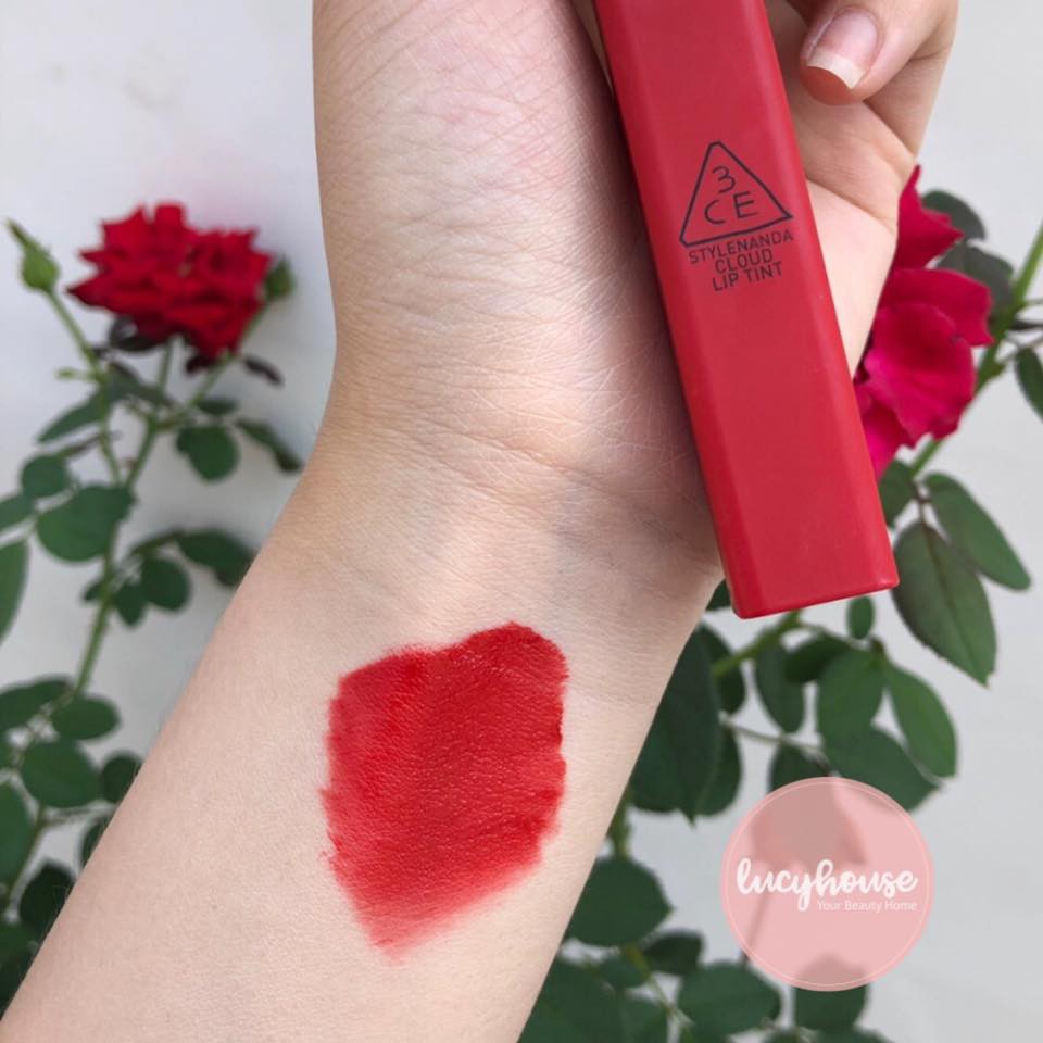 Son 3CE cloud lip tint kem lì (có sẵn)