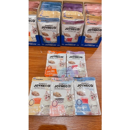 Pate Joyneco Không Tinh Bột Cho Mèo Gói 60G