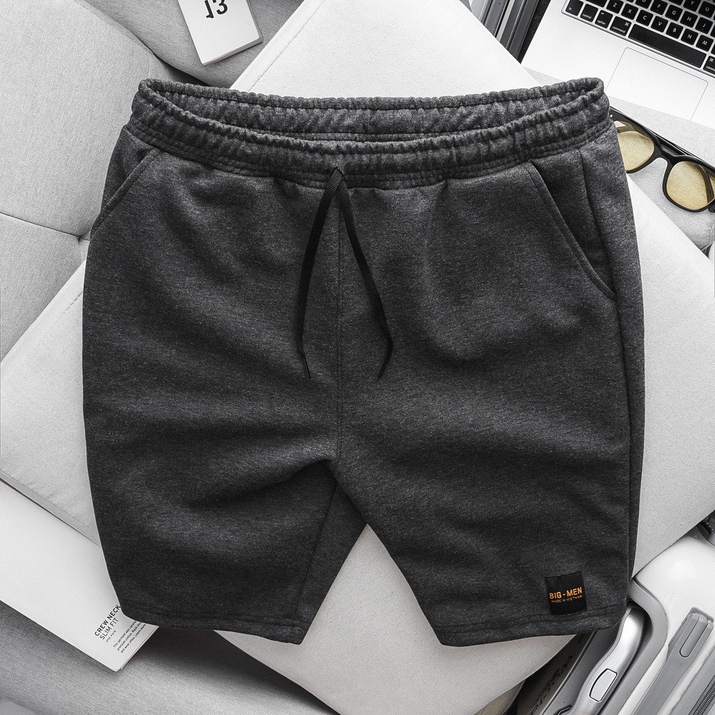 (BIGSIZE)Quần short nỉ da cá nam bigsize 70 -130kg