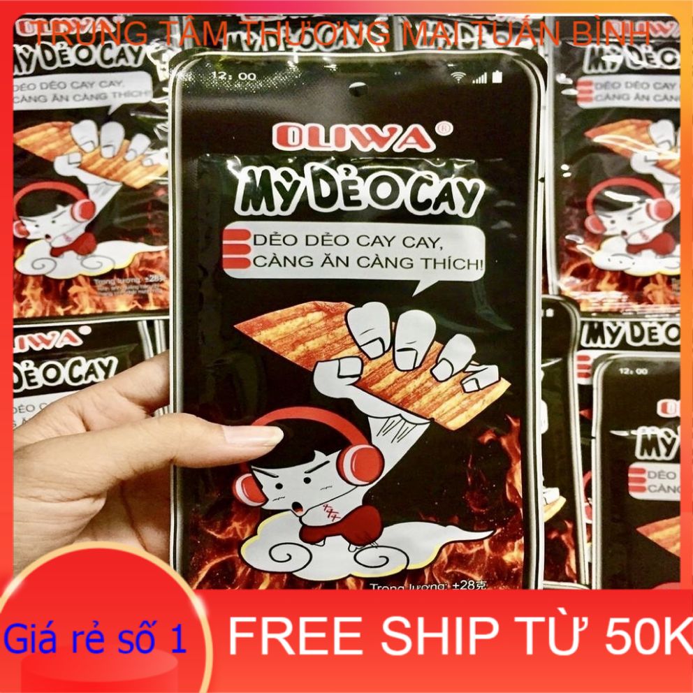 10 gói snack mỳ dẻo cay