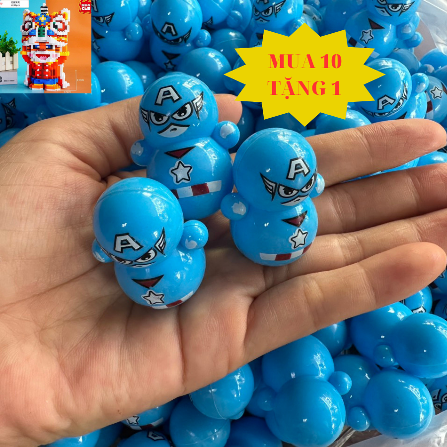 Lật đật mini, Đồ chơi lật đật mini hình thú cute dễ thương cho bé giải trí