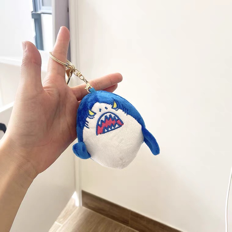 Móc Khóa Cá Mập Bông