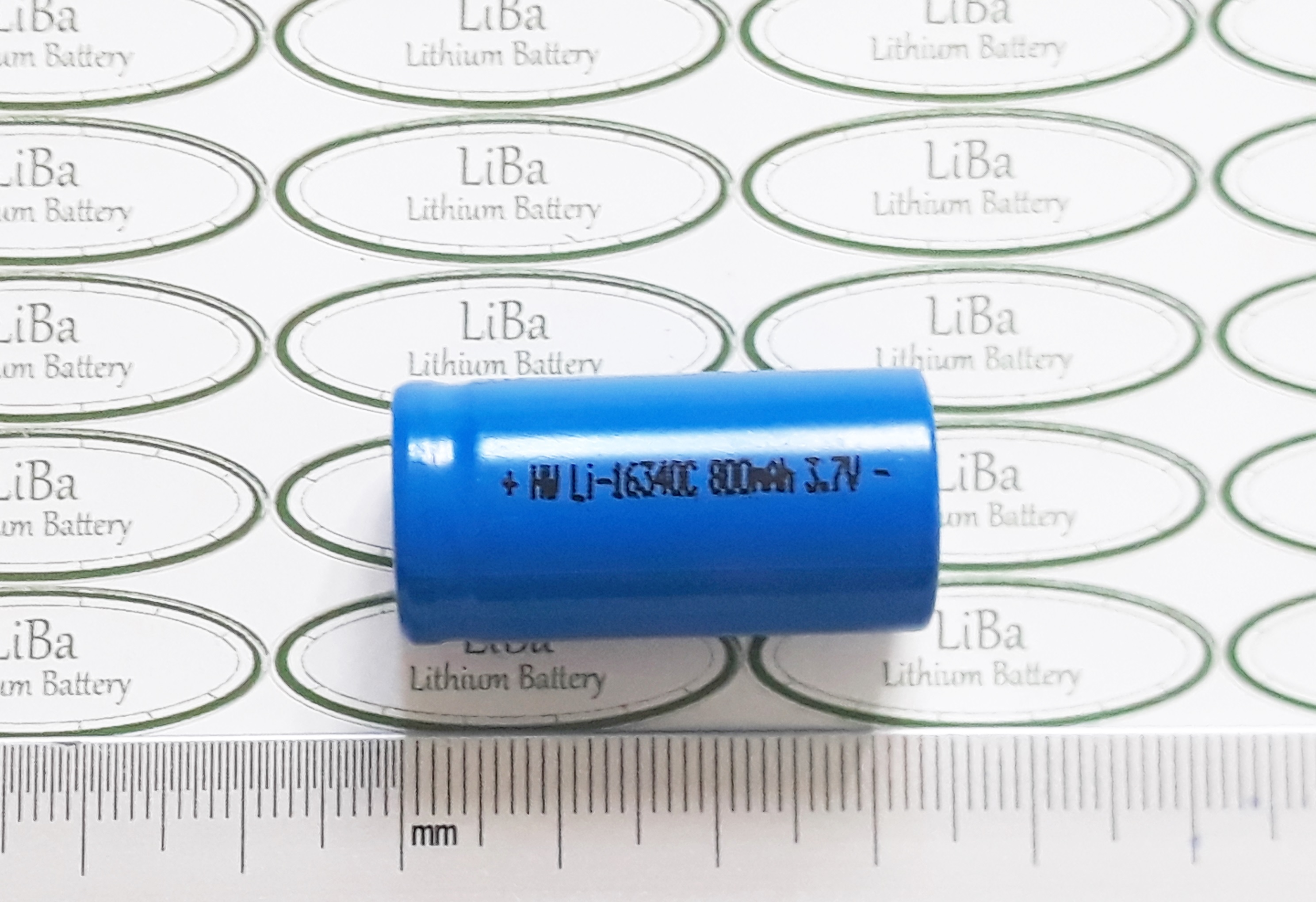 HCMPin Lithium ion 16340 3.7V 700mAh, 800 mAh - LiBa