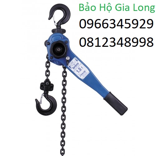 Pa lăng xích lắc tay 0.75 tấn 1.5M