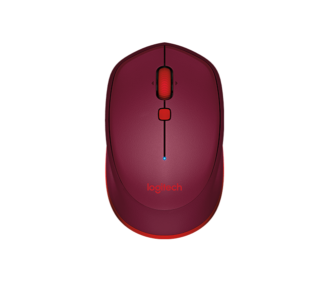 [HCM]Chuột không dây bluetooth Logitech M337 màu đỏ