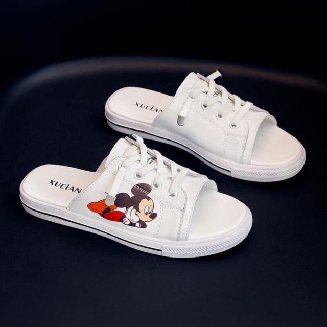 Dép lê dép quai ngang chuột micky mới