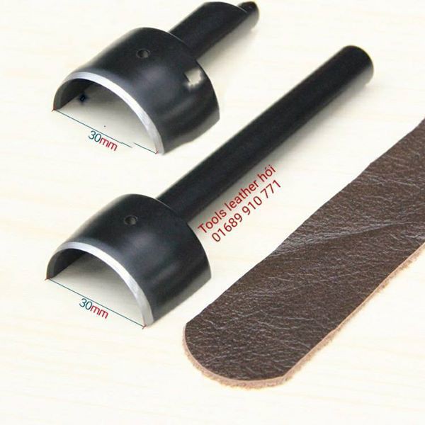 Đục bán nguyệt - đục cong - dụng cụ làm đồ da handmade