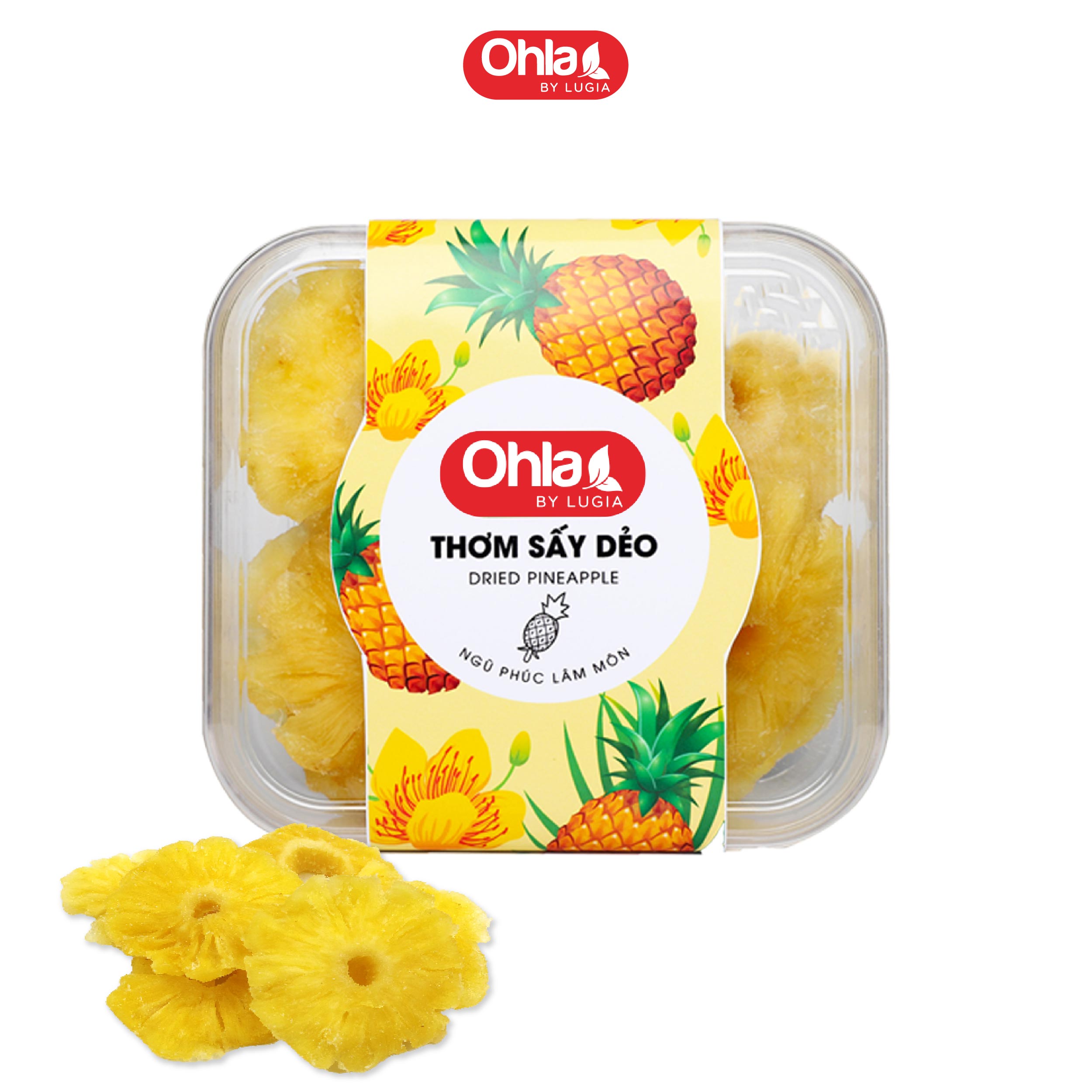 Thơm sấy dẻo Ohla 200gr