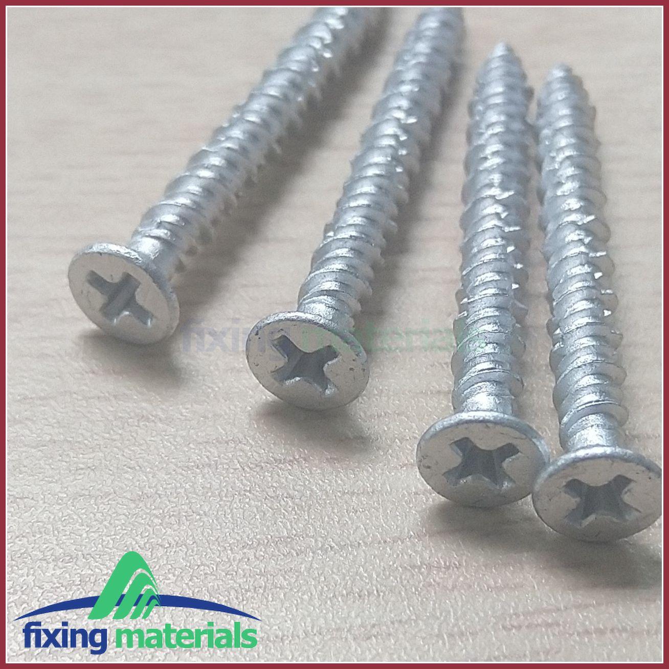 [HCM]Combo hộp vít bê tông đầu bằng Unika M5x45 kèm mũi khoan (Không cần dùng tắc kê nhựa)