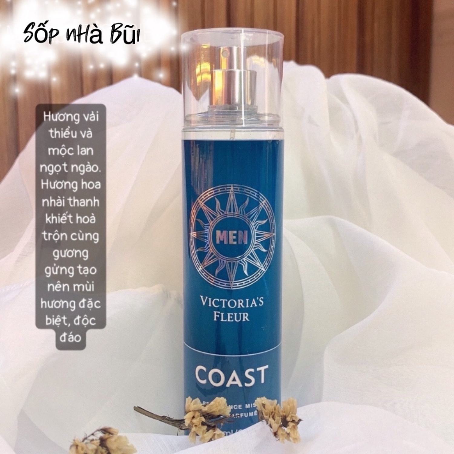 [HÀNG MỚI VỀ]Xịt thơm bodymist cho Nam 236ml Victoria Fleur
