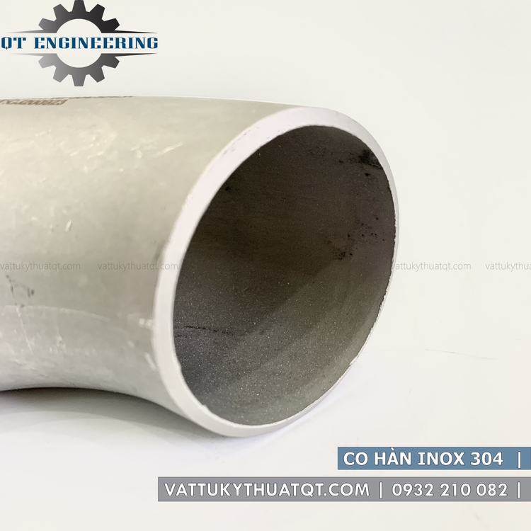 Co Hàn 90 Độ Inox 304 - SCH10 | VATTUKYTHUATQT.COM