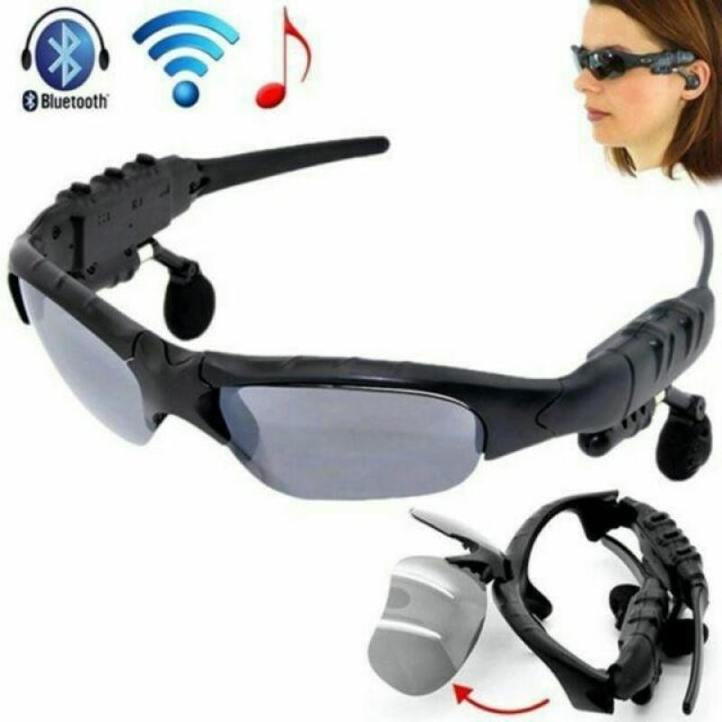 Kính mát kiêm tai nghe Bluetooth (Đen)