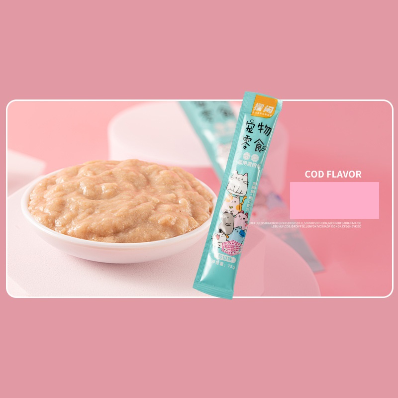 [Hoàn Tiền 10%] Súp thưởng cho mèo shizuka cung cấp dinh dưỡng giá rẻ 1k thanh 15g