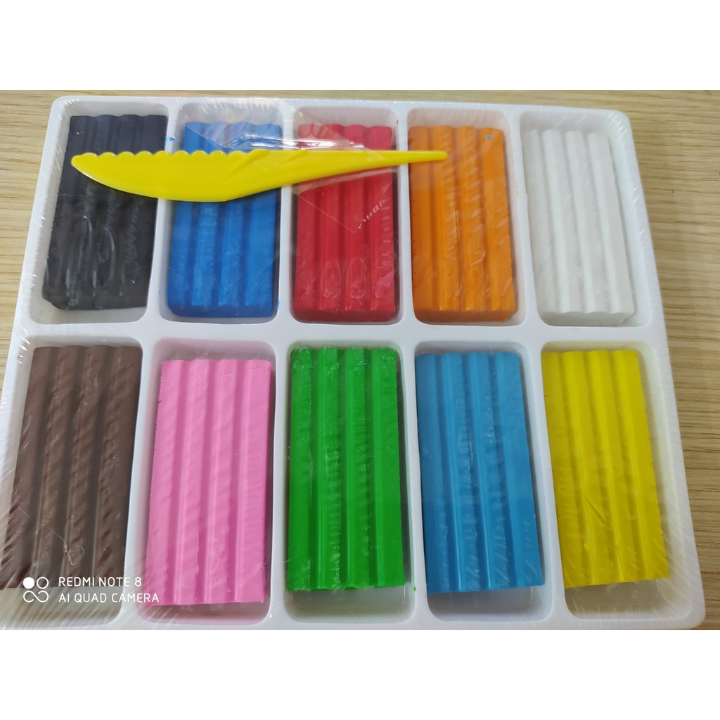 Đất nặn 10 màu Thái Lan (240g)