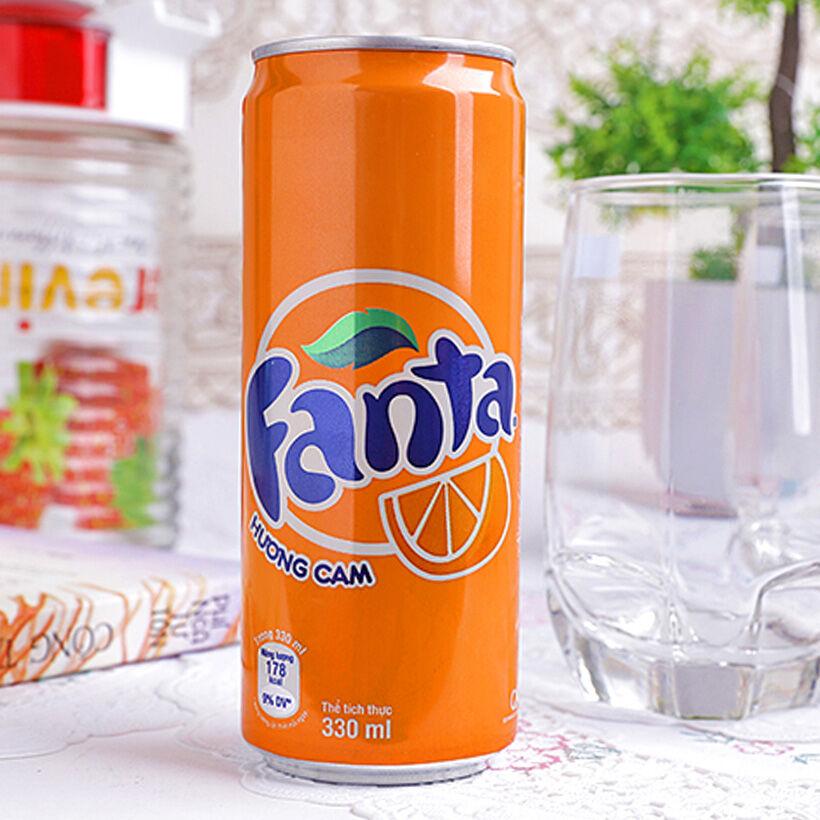 Combo Lốc 6 Lon Fanta 330ml
