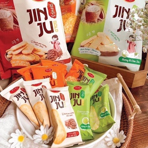 Bánh gạo JinJu các vị 134.4g