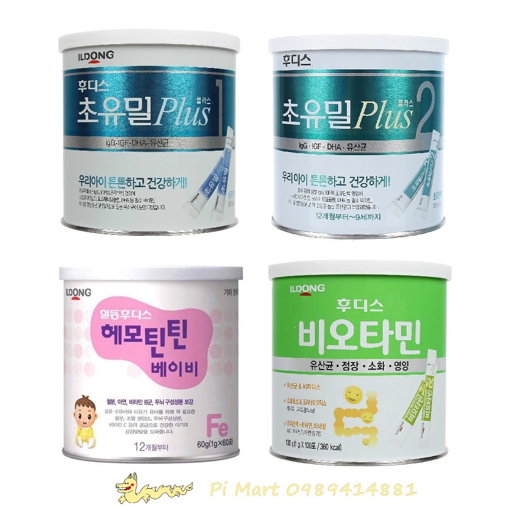 Men ILDONG Hàn Quốc hộp 100 gói