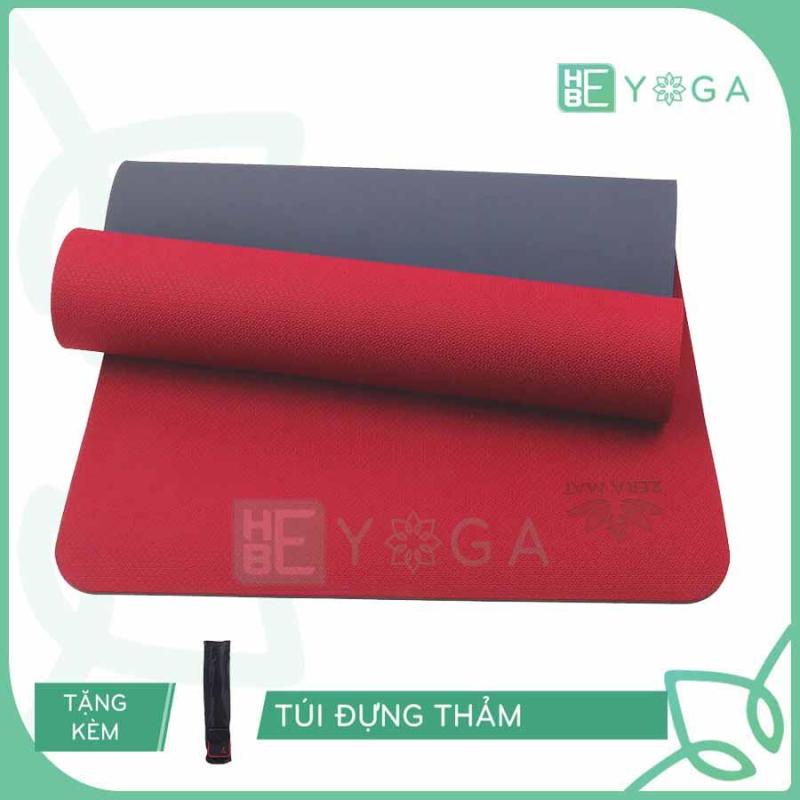 Thảm Tập Yoga Zera Mat 8mm 2 Lớp Tặng Kèm Túi