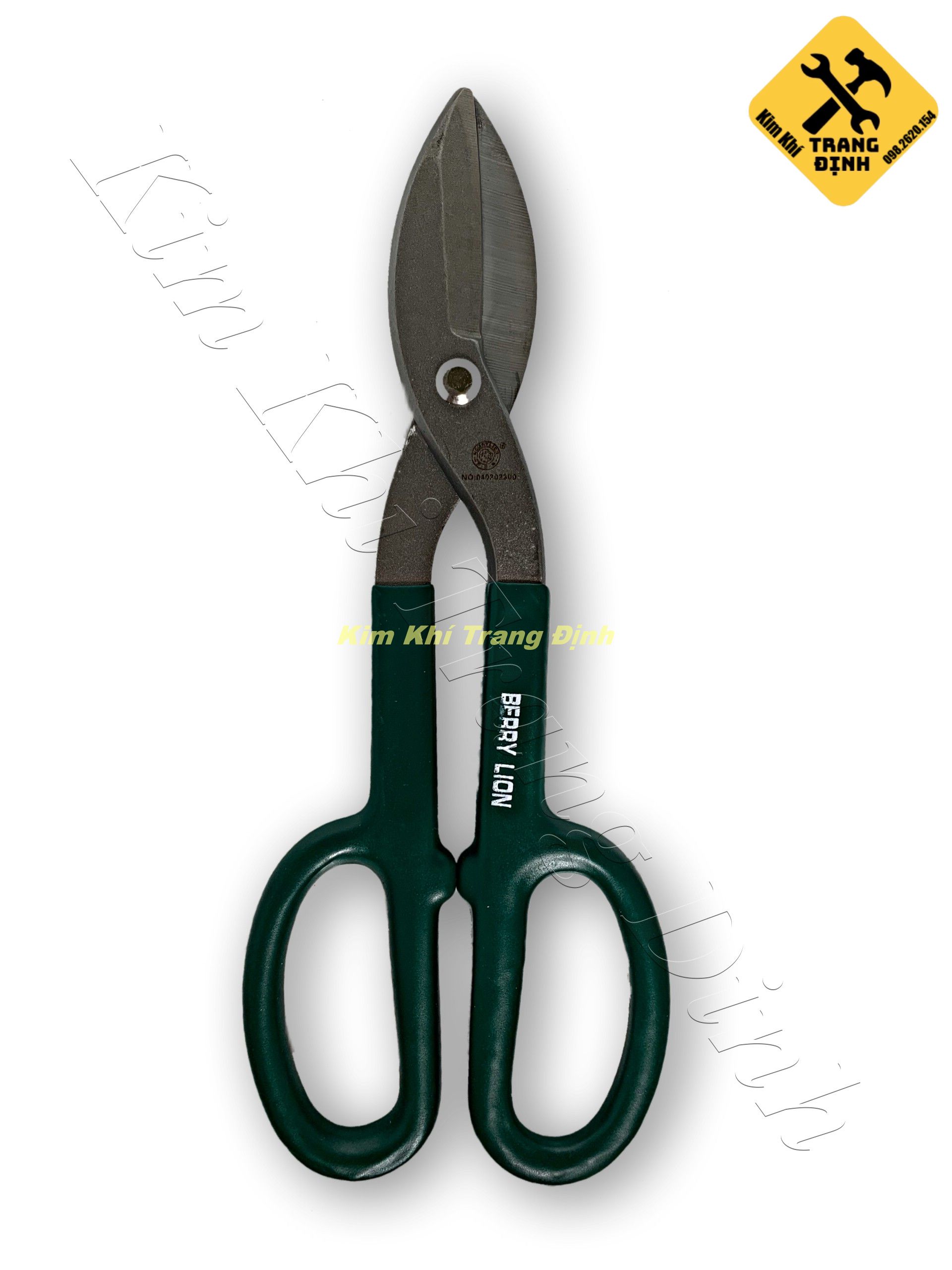 Kéo Cắt Tôn Berrylion 10/250mm (Kéo Cắt Thạch Cao Cắt Lưới)