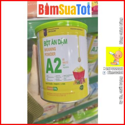 Bột ăn dặm A2 đủ vị cho bé từ 4 tháng hộp 320g