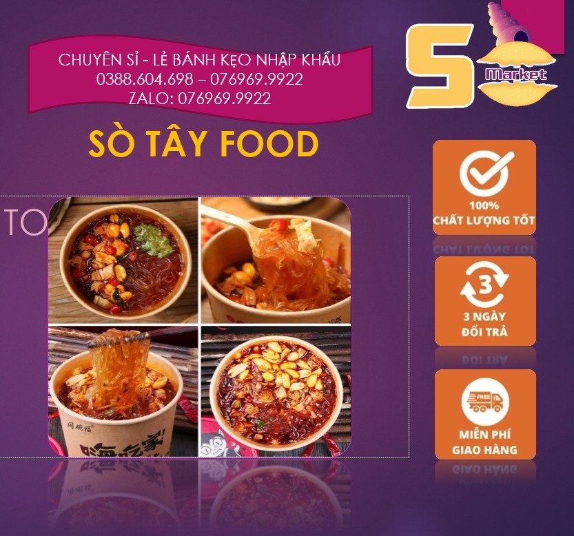 [Combo Thùng 6 Hộp ] Miến Trùng KhánH