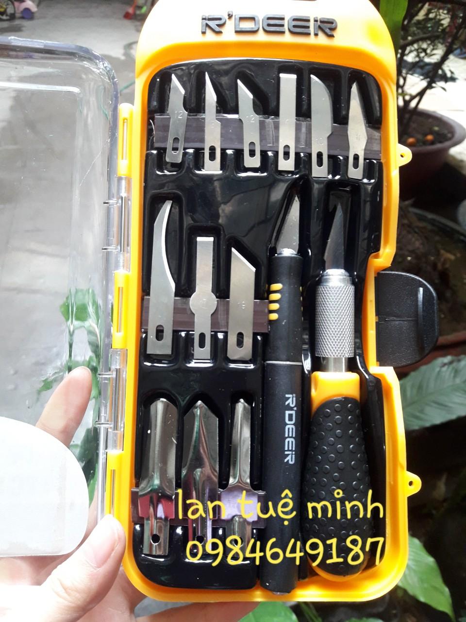 Bộ dao cắt tỉa hoa quả cây 14 món