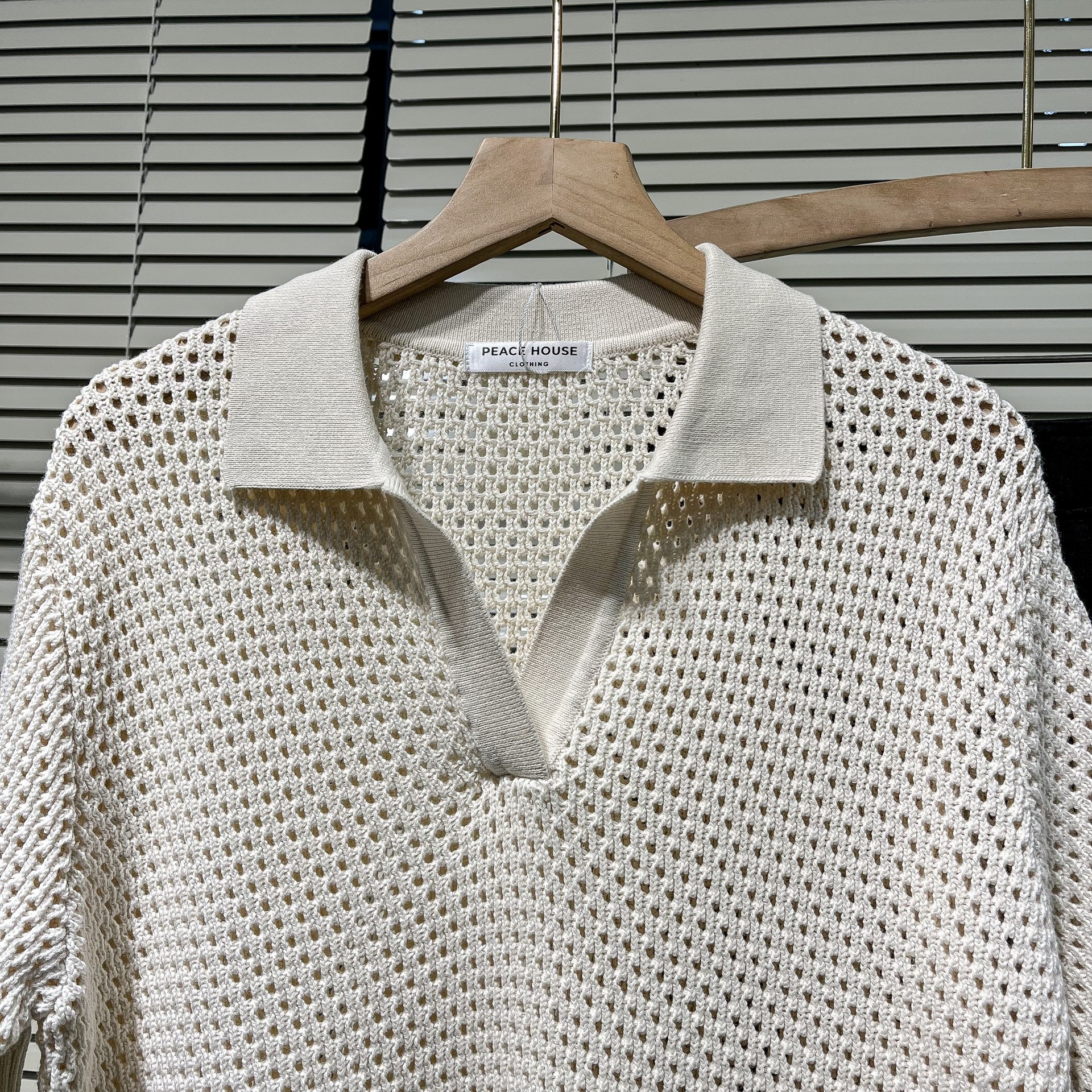 Áo polo len dệt , Peace House Clothing