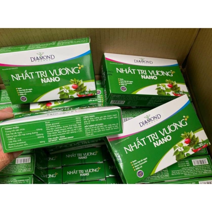 Nhất Trĩ Vương nano hỗ trợ làm giảm cho người bị b trĩ, tăng sức bền thành mạch