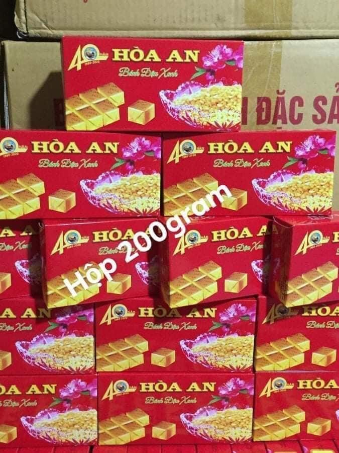 BÁNH ĐẬU XANH HÒA AN (COMBO 5 HỘP 200G/HỘP)
