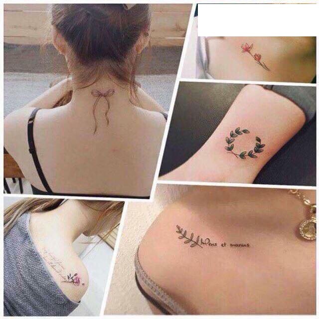 30 Tấm Hình Xăm Mini Hình Siêu Kute