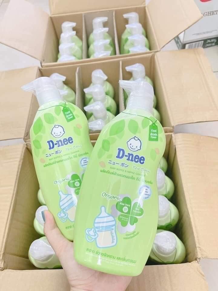 [Nội Địa Thái] Nước rửa bình sữa Dnee Organic 600ml