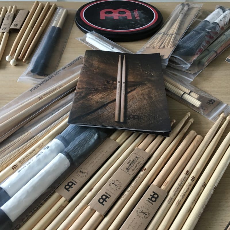 [HCM]Cặp dùi chổi sắt MEINL STANDARD WIRE BRUSH SB300