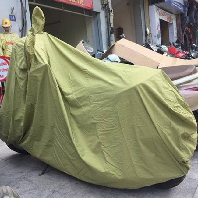 Áo Trùm Xe Máy Tay Ga SH, Airblade, Lead, Visison, PCX , Nouvo, Grand, vespa...  Cao Cấp Siêu Dầy, Nặng Vải Dù Siêu Bền SẢN XUẤT TẠI VIỆT NAM