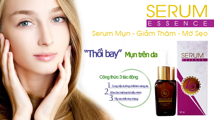 Serum xóa mụn, giảm thâm, mờ sẹo DELUXE LA