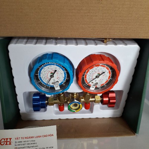 ĐỒNG HỒ GAS ĐÔI HONGSEN - HS-536C + 3 dây
