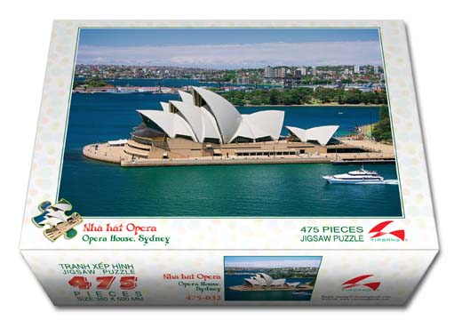 Tranh xếp hình 475 mảnh - NHÀ HÁT OPERA Sydney