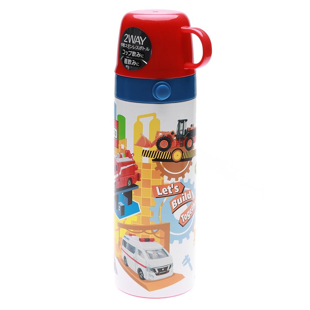 Bình Giữ Nhiệt Nắp Ly Skater 600ml Tomica 16 | Thermal Flask SKATER 600ML TOMICA 16 ( Cup)