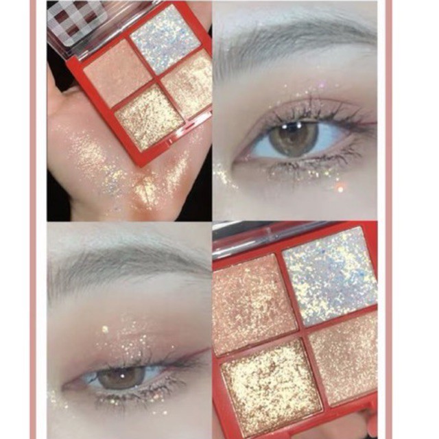Phấn Mắt Nhũ Mini Diamond Dupe Romand, 3CE